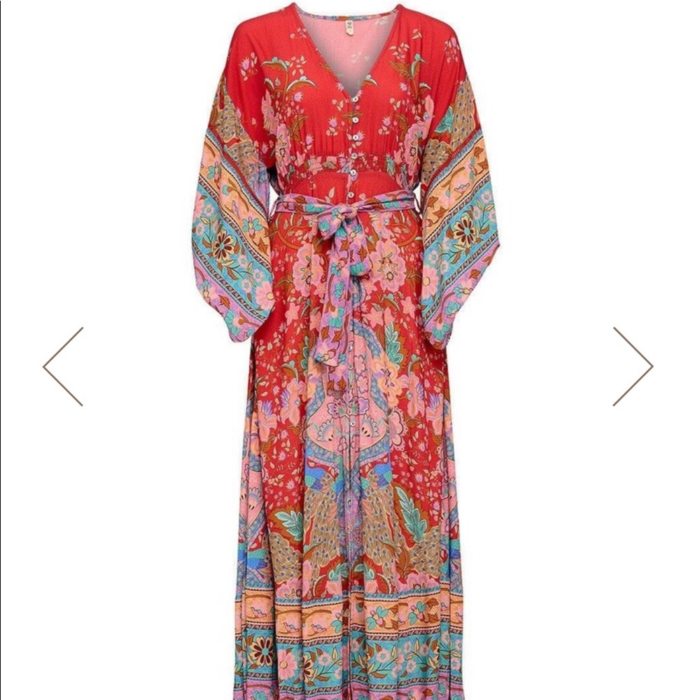 Lotus Gown Ruby RESERVED